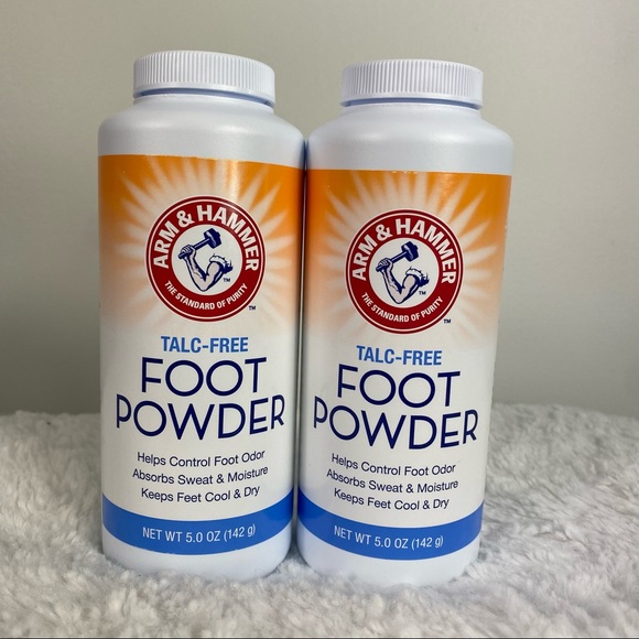 arm & hammer Makeup 2pack Arm Hammer Odor Control Foot Powder Talc